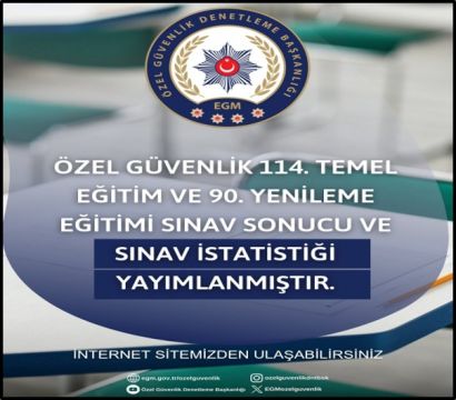 114. Temel Eğitim ve 90. Yenileme Eğitimi 