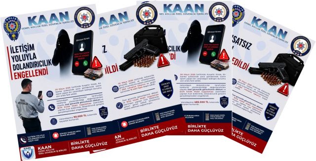 KAAN Genel Kolluk Özel Güvenlik İş birliği Uygulaması